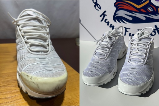 Nike Air Max Tn’s Toe Cap Repaints with Angelus paint & Double sealed.